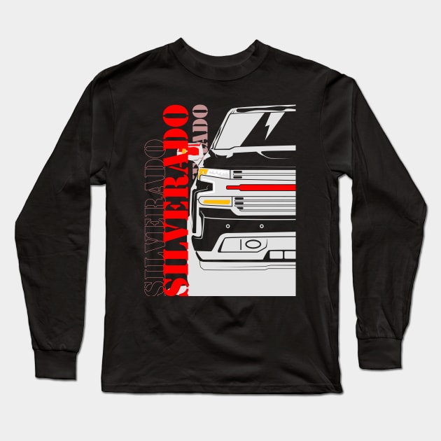 Silverado LTZ 2020 Long Sleeve T-Shirt by SquareFritz